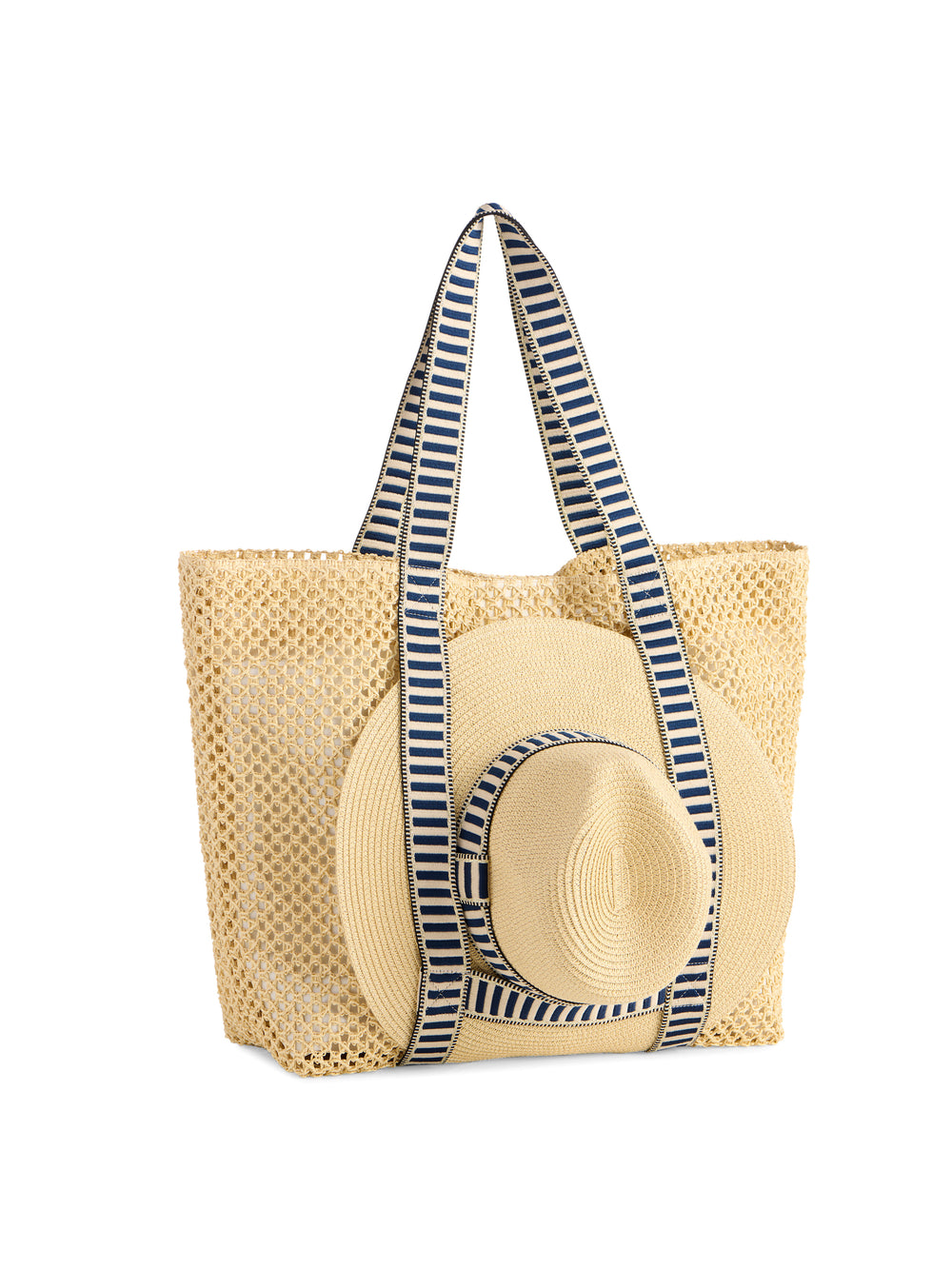 Dorian Tote and Hat Set
