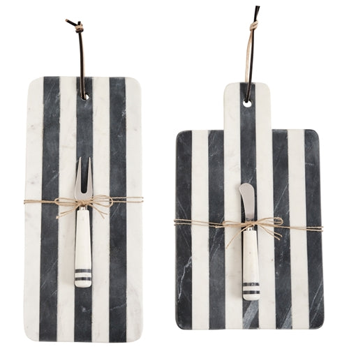 Striped Marble Board Sets