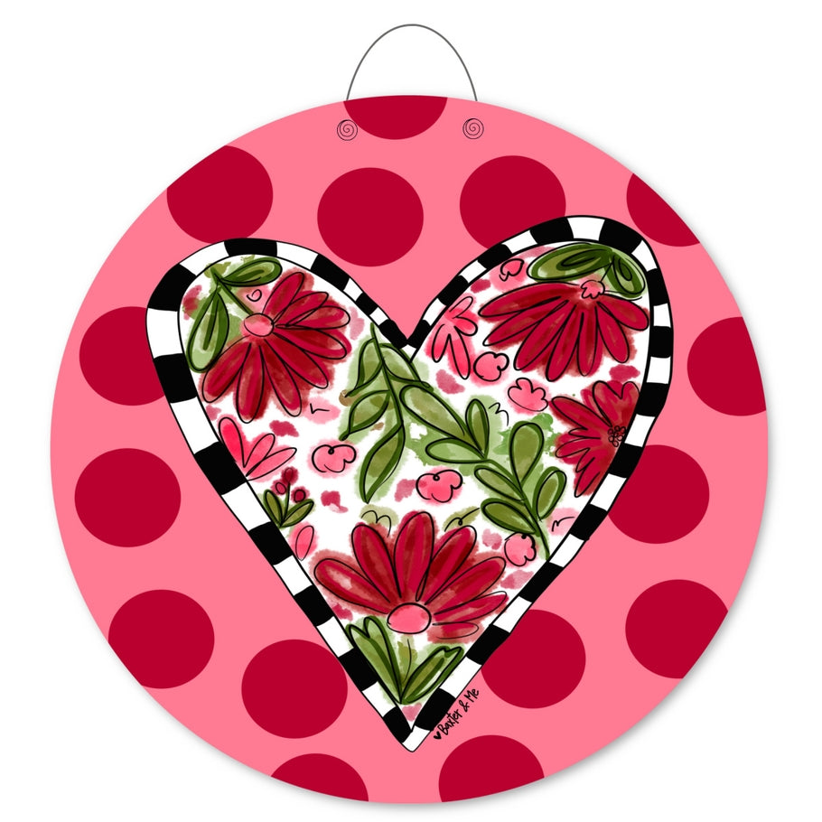 Marine-grade sealant door hanger with UV-fade resistance in a circular silhouette.