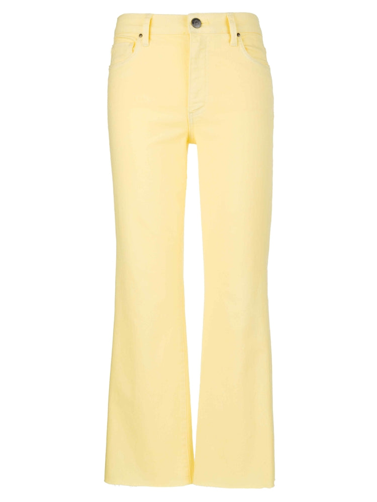 Kelsey High Rise Ankle Flare With Raw Hem