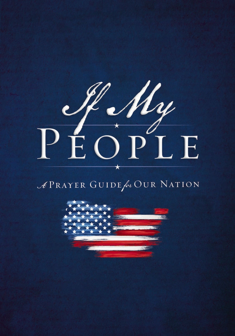 If My People: A Prayer Guide for Our Nation book cover with distressed American flag.