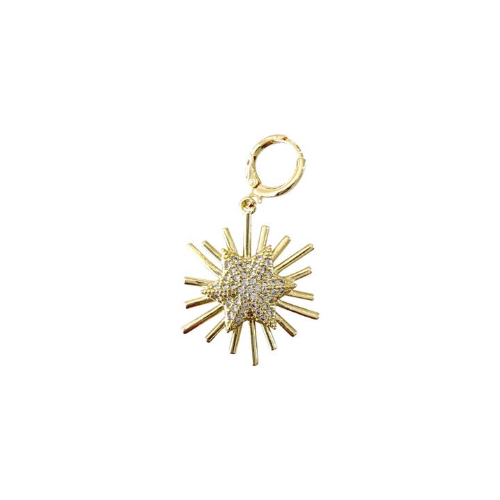 Carded Huggie Charm