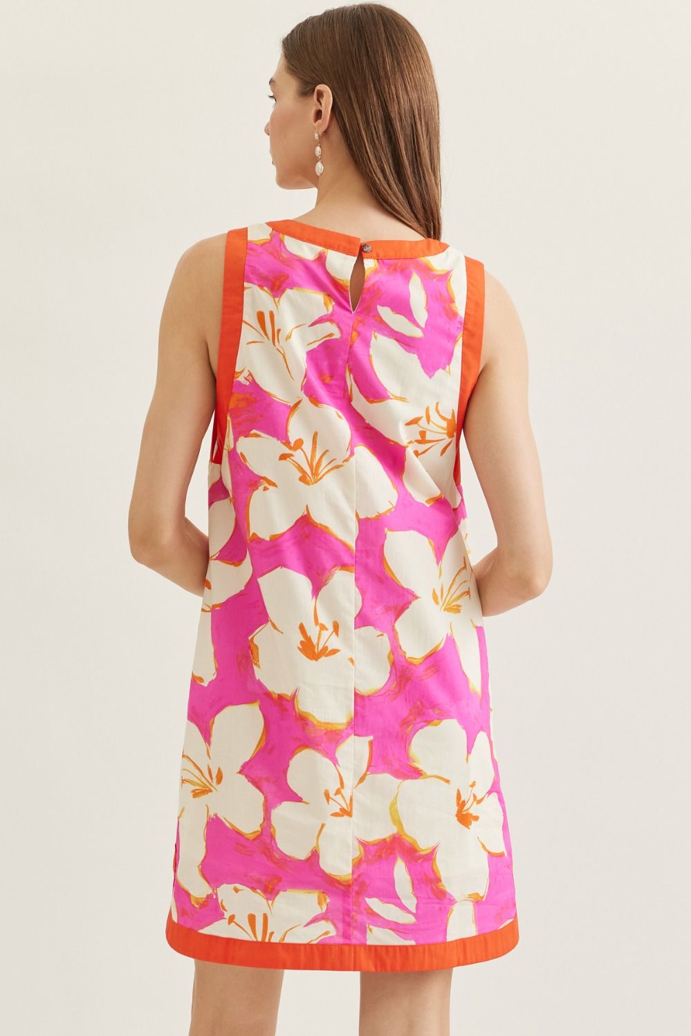 Lexi Floral Print Sleeveless Mini Dress