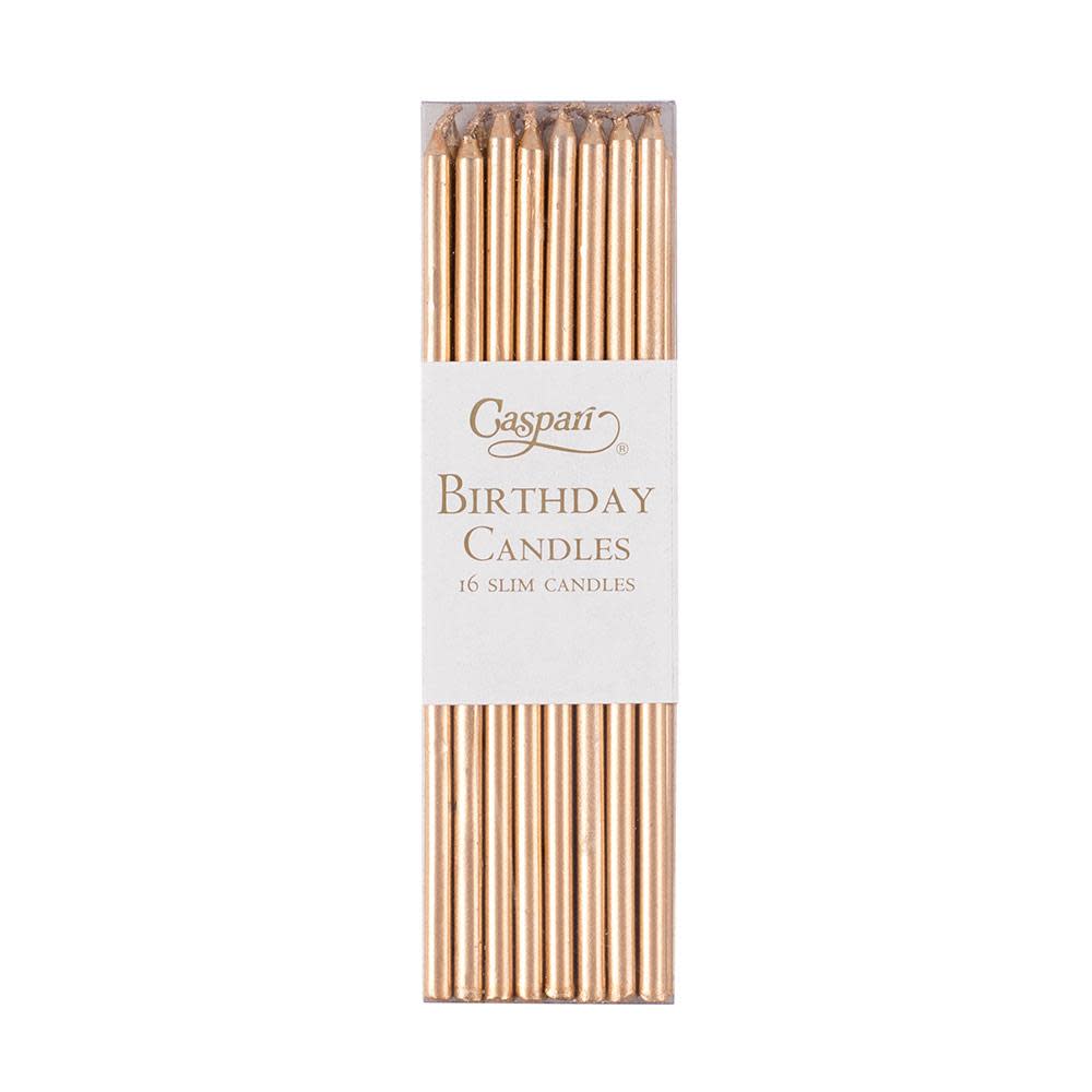 Slim Birthday Candles - Sold as Set