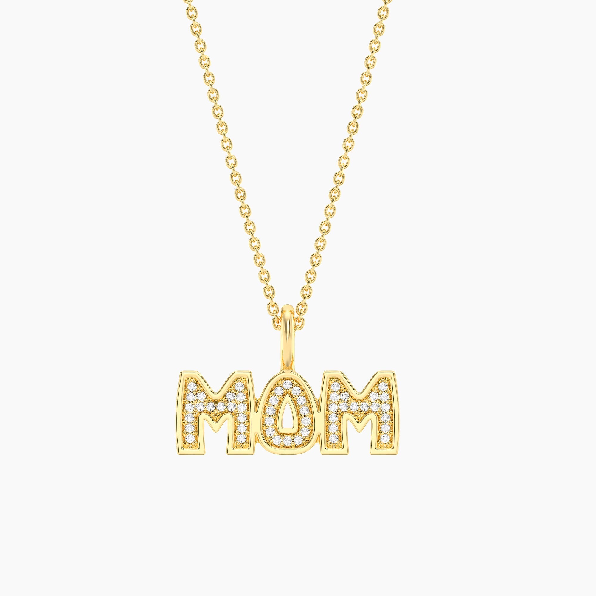 Gold plated stainless steel pendant necklace with lobster clasp chain