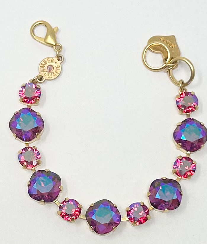 Gold Premier bracelet featuring a Santa Barbara design with polished gold finish.