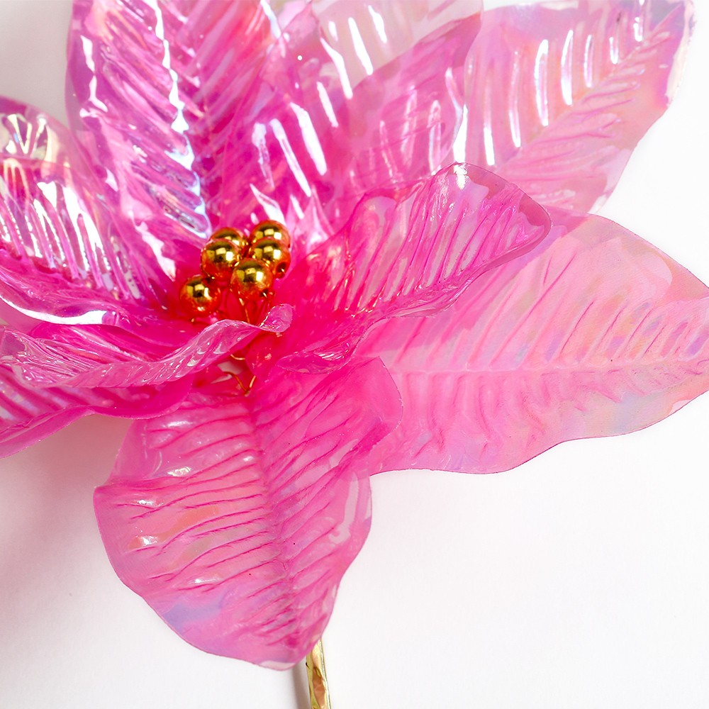 Valentine's decorative floral stem accessory with a D5.9-inch base and 15.7-inch height.