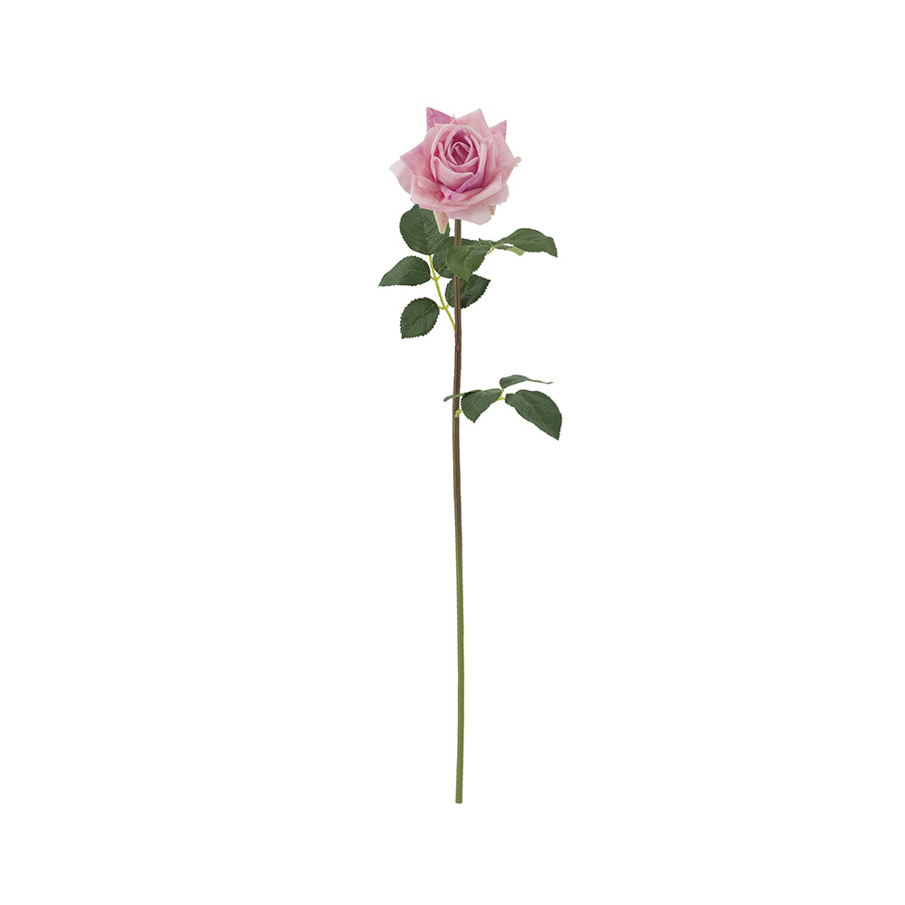 Real Touch Rose Stem artificial flower with realistic rose petals on a green stem.