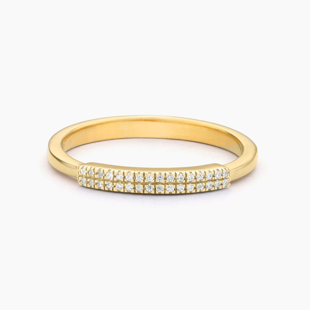 Waterproof Bar None Stackable Ring