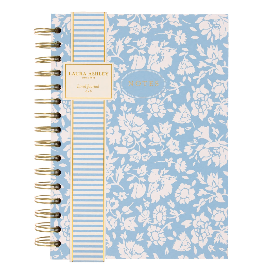 Laura Ashley Heirloom Cottage Journal with hardcover binding in beige tones.
