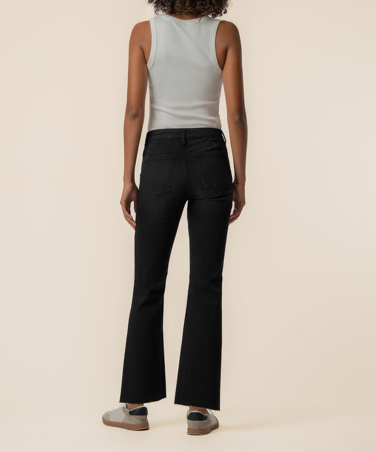 Kelsey High Rise Ankle Flare Portrait