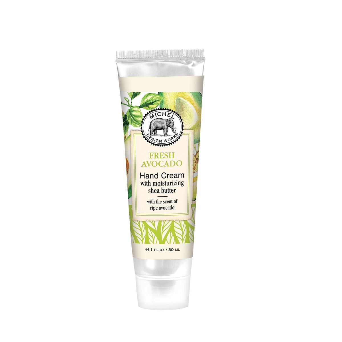 Mini tube hand cream in honey almond scent with sweet almond cherry vanilla and honey fragrance notes