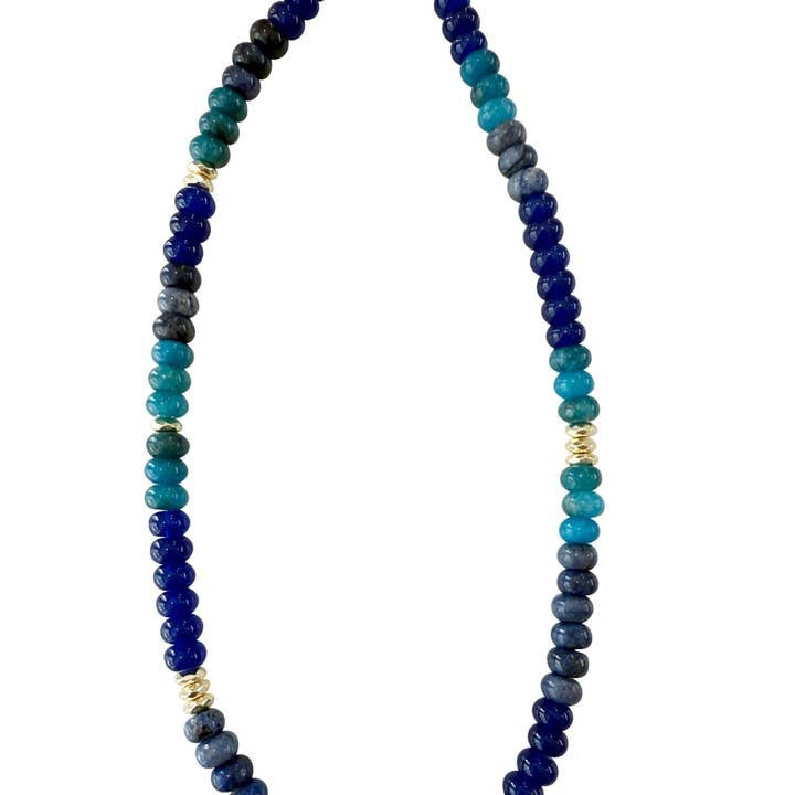 Kerry Necklace - Dark Blue