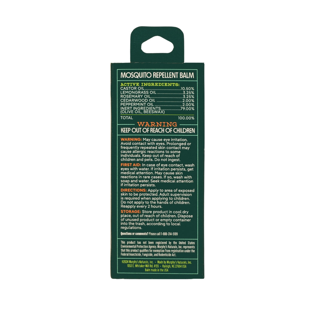 Two beige Mosquito Repellent Balm Sticks with a white cap.