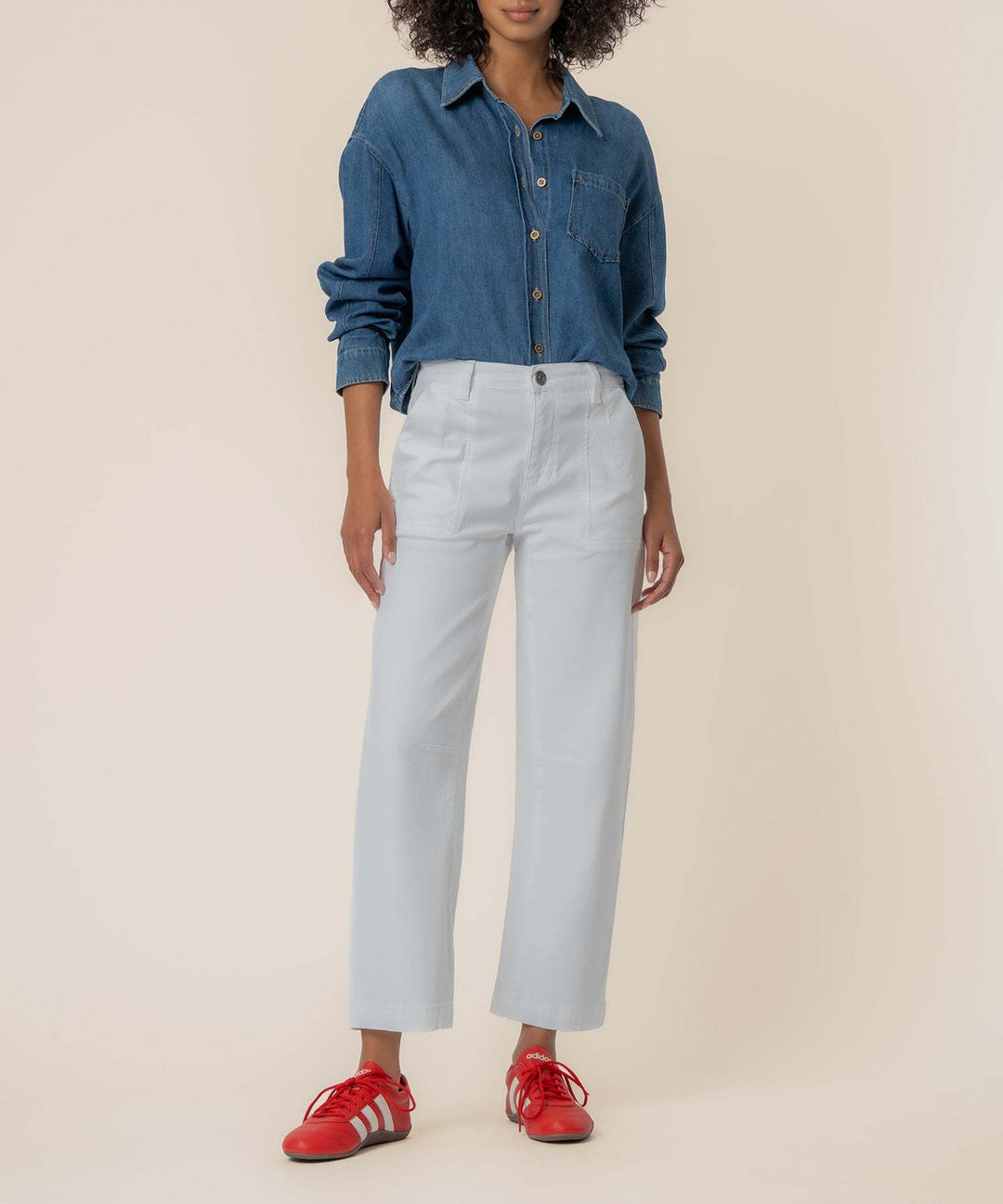 Sandy Ashton High Rise Wide Leg Barrel