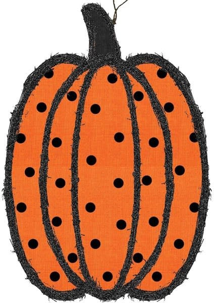 Vine/Fabric Pumpkin