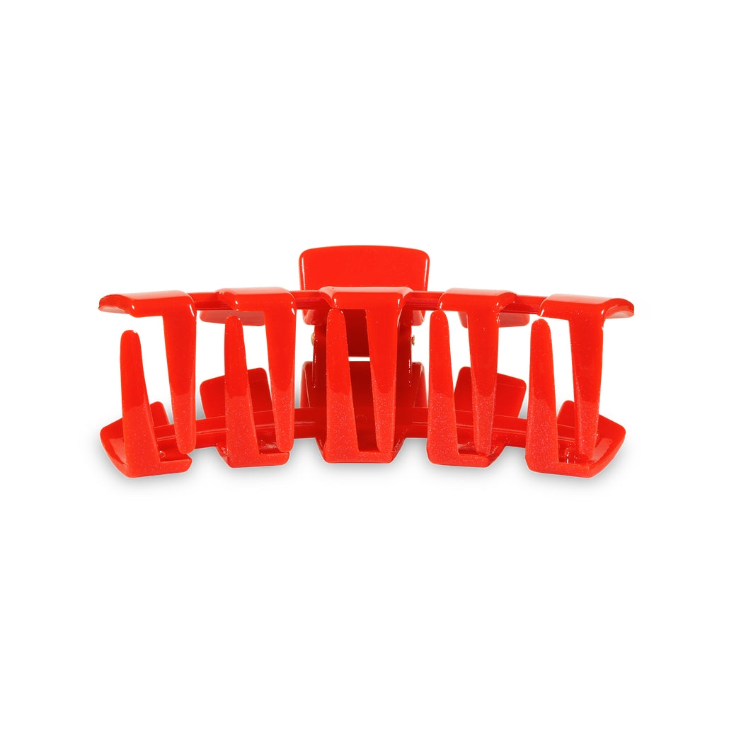 Medium-sized classic hair clip with a smooth finish designed for thick to medium-thickness hair.