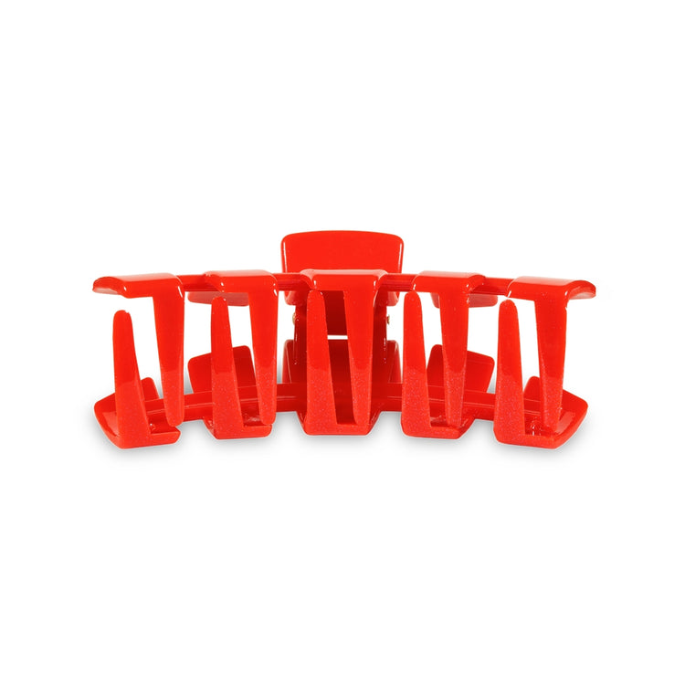 Medium-sized classic hair clip with a smooth finish designed for thick to medium-thickness hair.