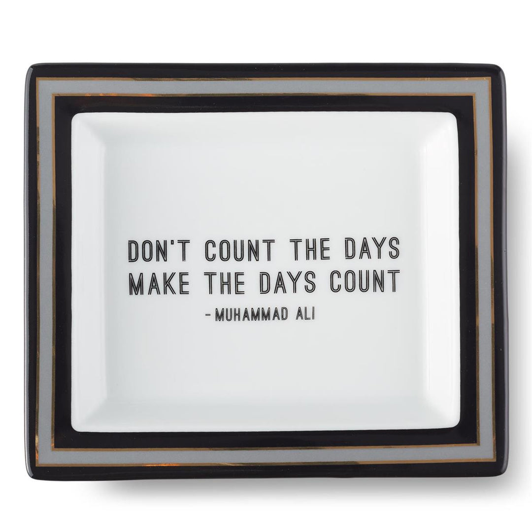 Wise Saying Gentlemen's Desk Tray