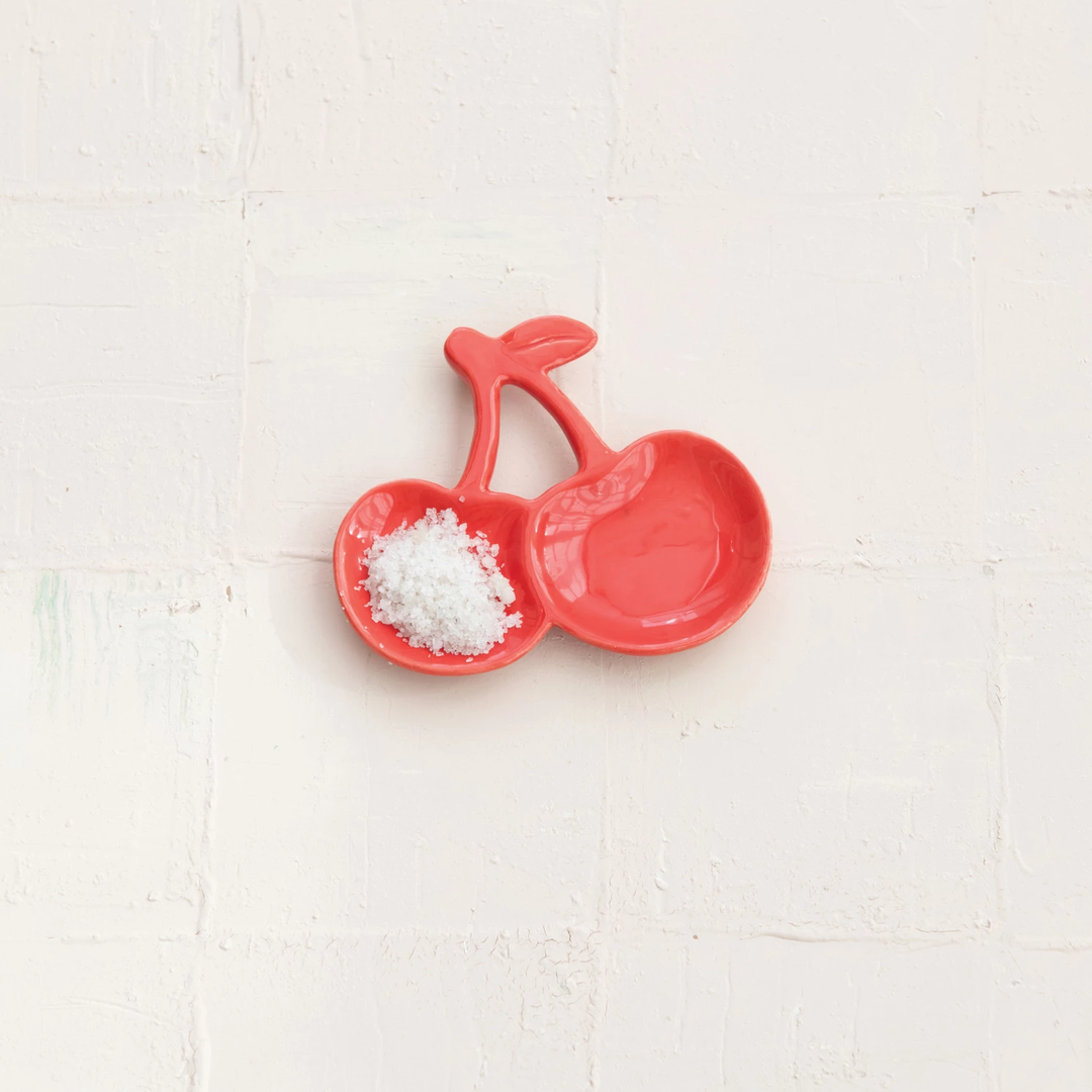Ceramic Cherries Shaped Dish