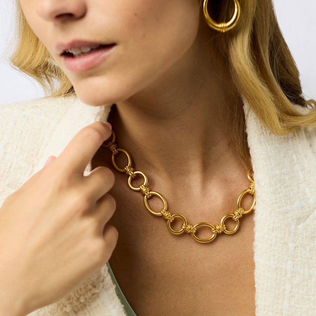 Portofino Link Necklace Gold