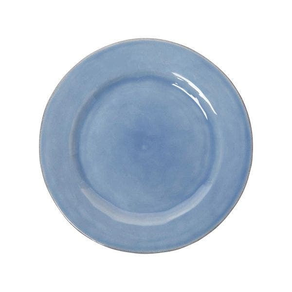 Puro ceramic dessert plate in white with a subtle textured glaze finish.