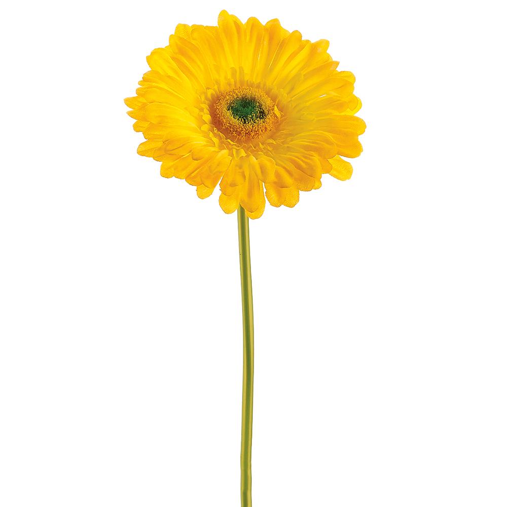 9" Large Gerbera Daisy Stem