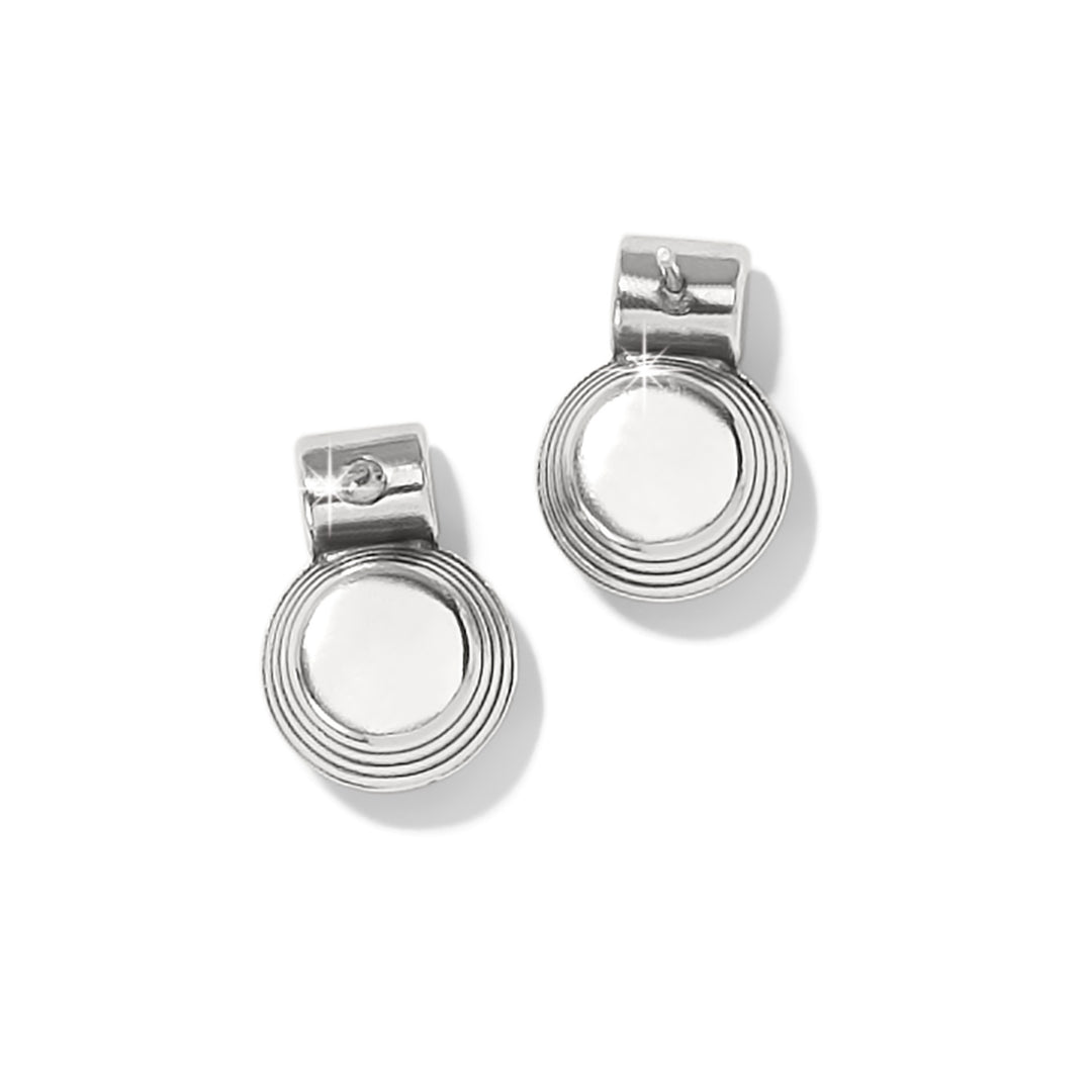Meridian Aurora Petite Post Earrings Silver