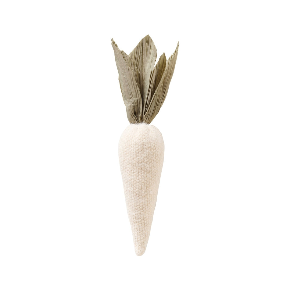 Easter Fabric Carrot print on fabric with a two-inch wide by ten-inch tall rectangular shape.