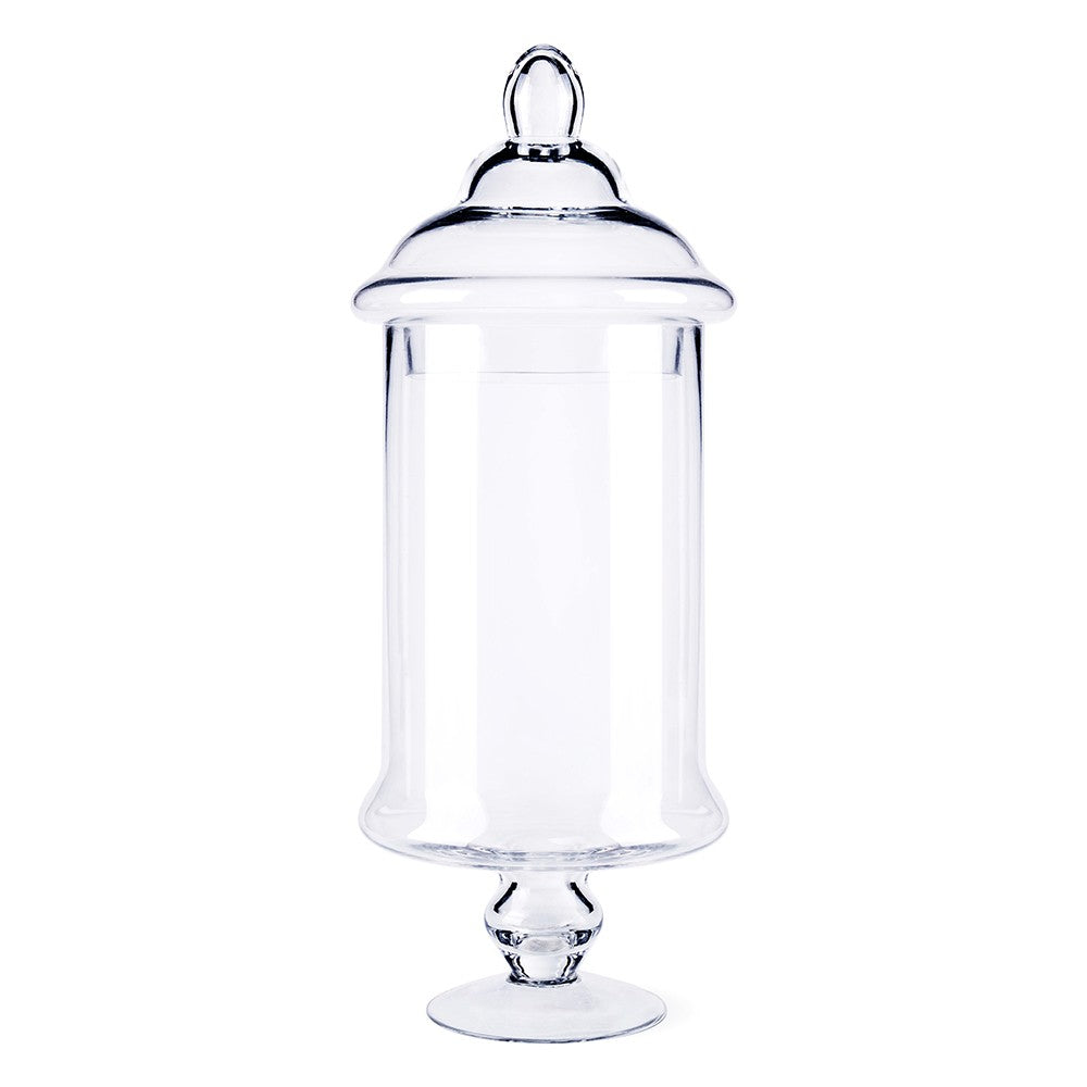D7.5" H19" Jar with Lid
