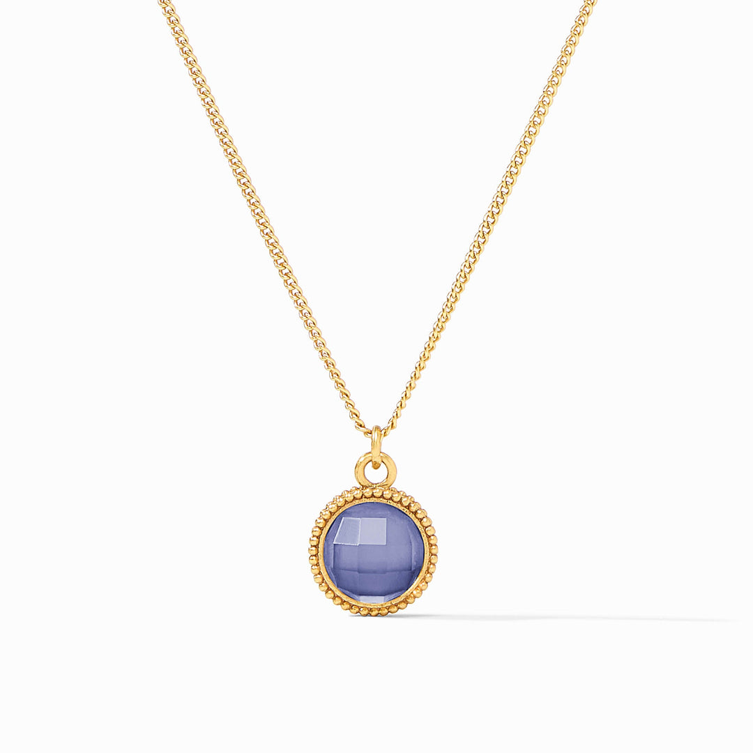Fleur-De-Lis Solitaire Necklace