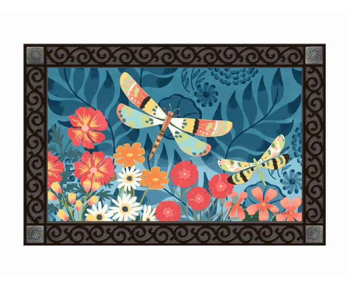 MatMate doormat tray insert with non-slip recycled rubber backing