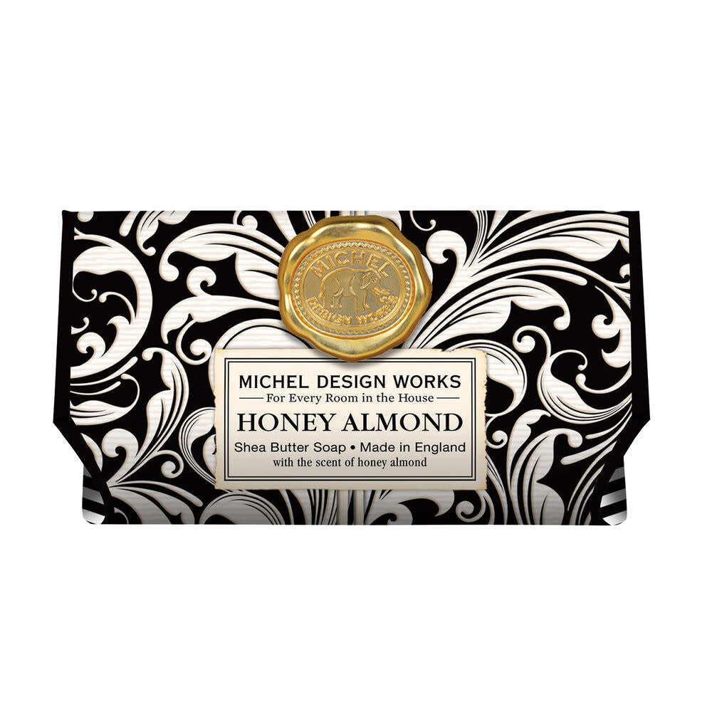 Large rectangular bath soap bar in natural off-white color with a smooth matte finish.