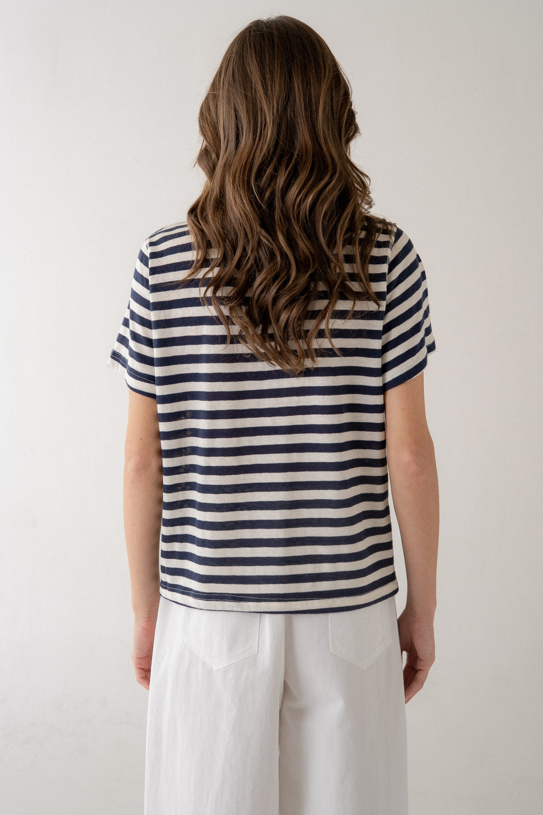 Camila Classic Bold Stripe Crew Tee