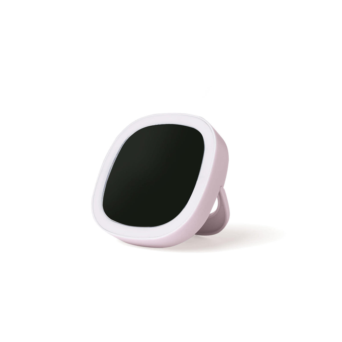 Lemon Lavender LED light-up mini mirror with pop-out stand