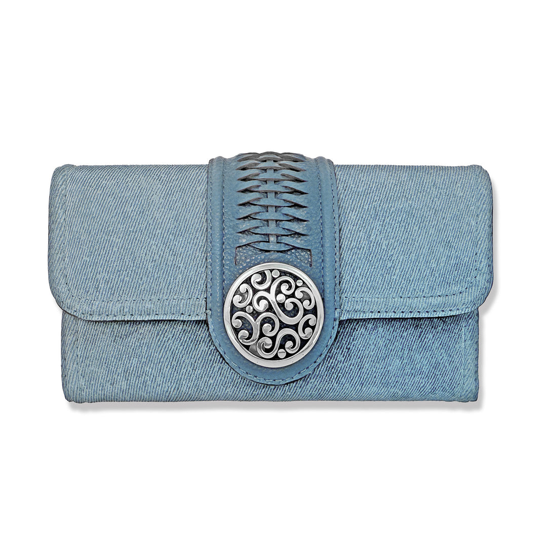 Cadiz Suede Large Wallet