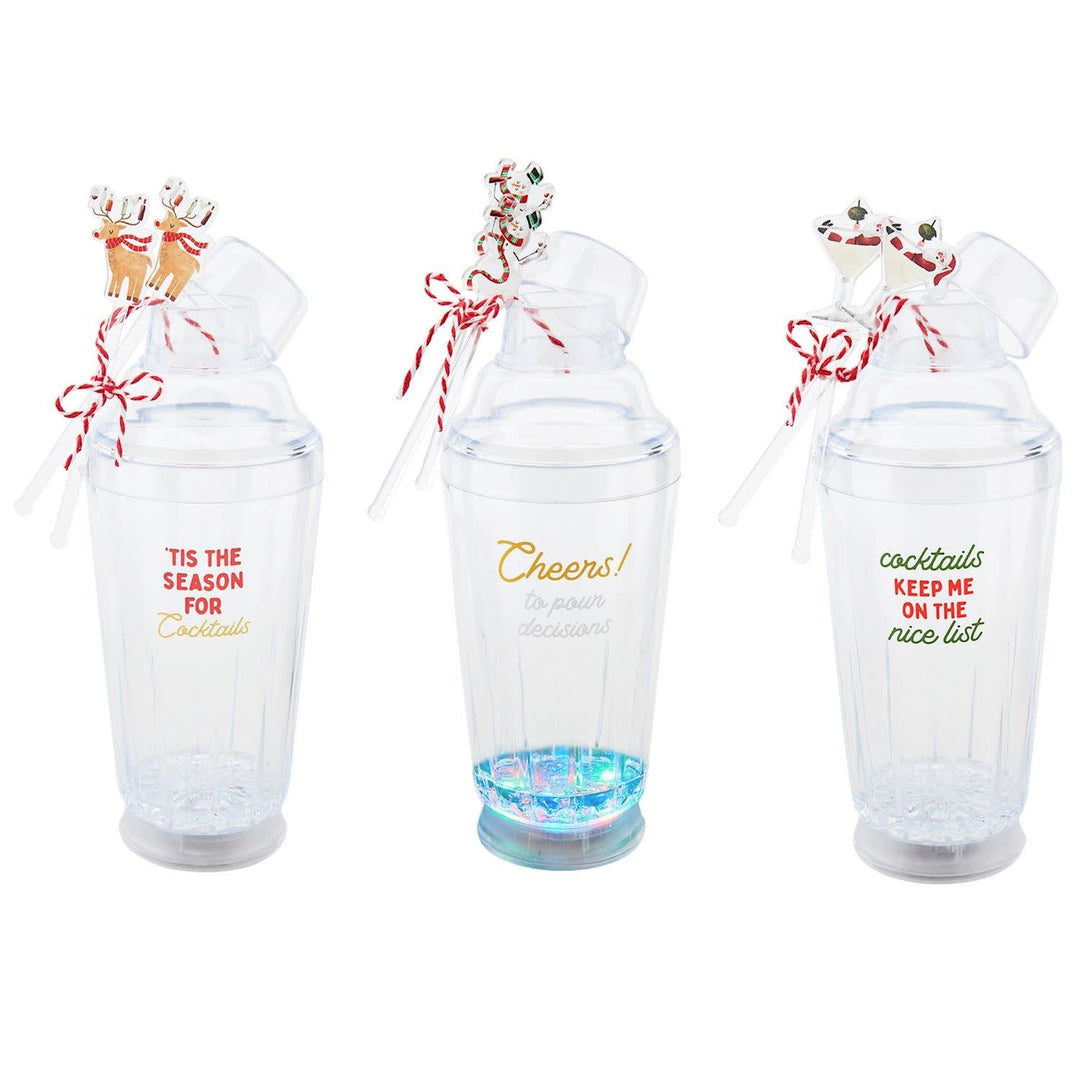 Light-up Cocktail Shaker Sets