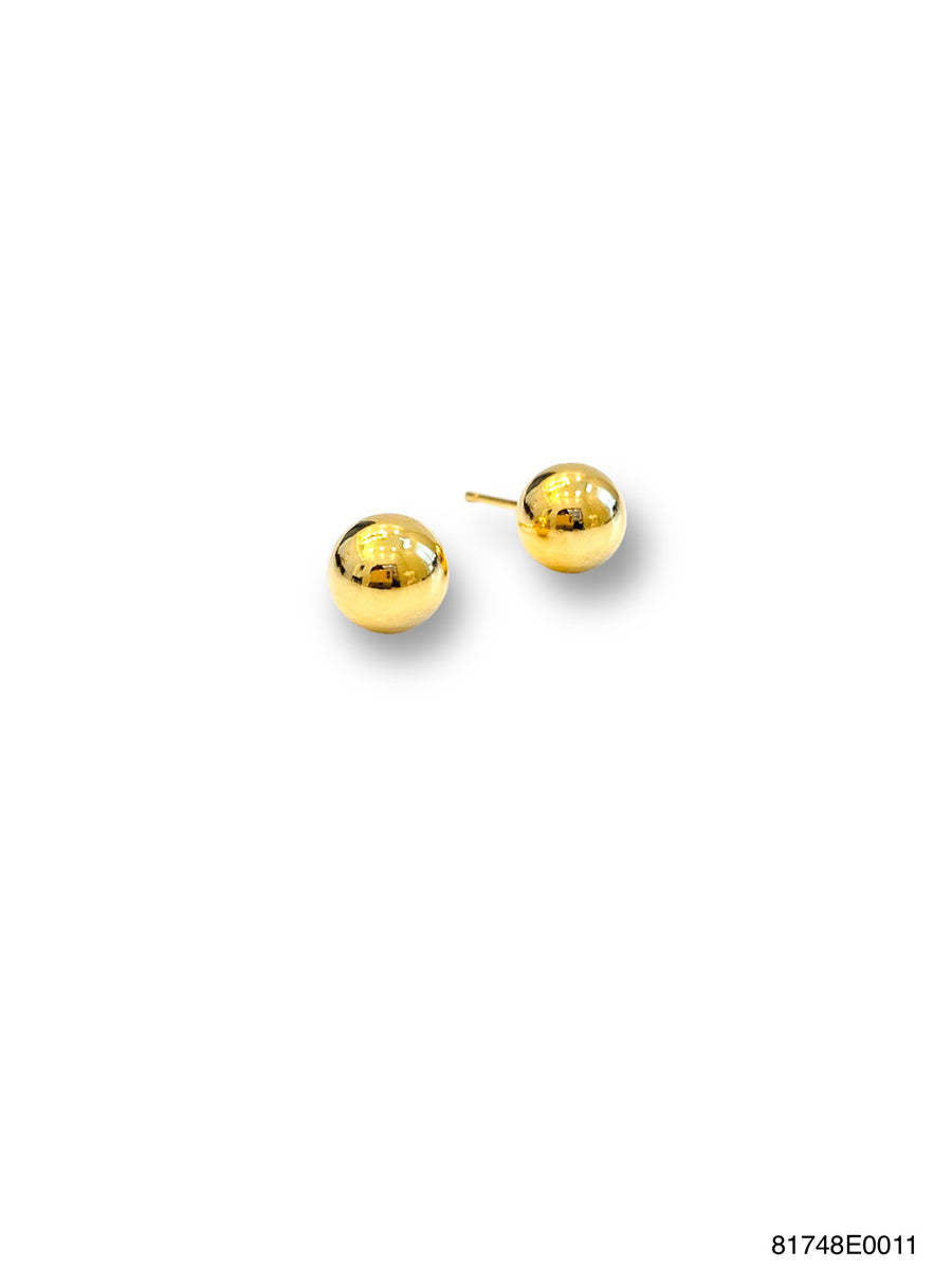 Lily Ball Stud Earrings