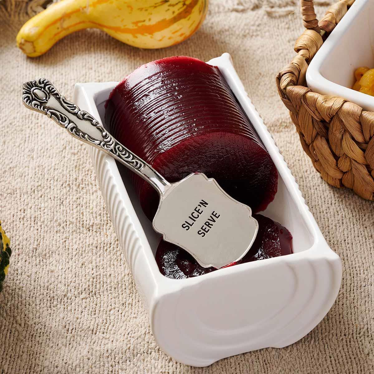 Can-Berry dolomite dish set featuring a natural stone texture with an oval silhouette and earthy coloration.