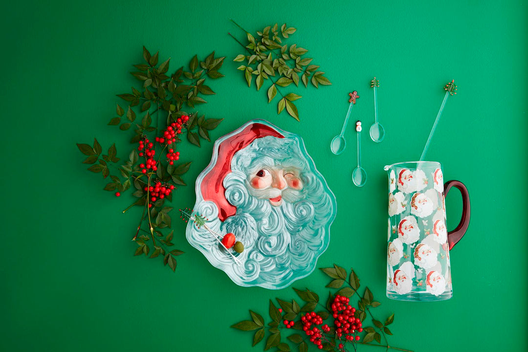 Santa Pitcher Set