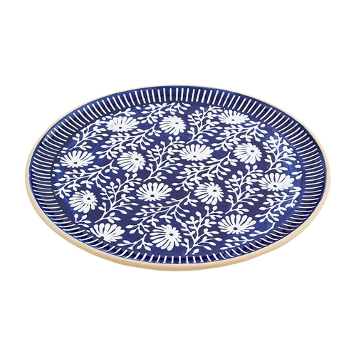 Indigo/Green Platter