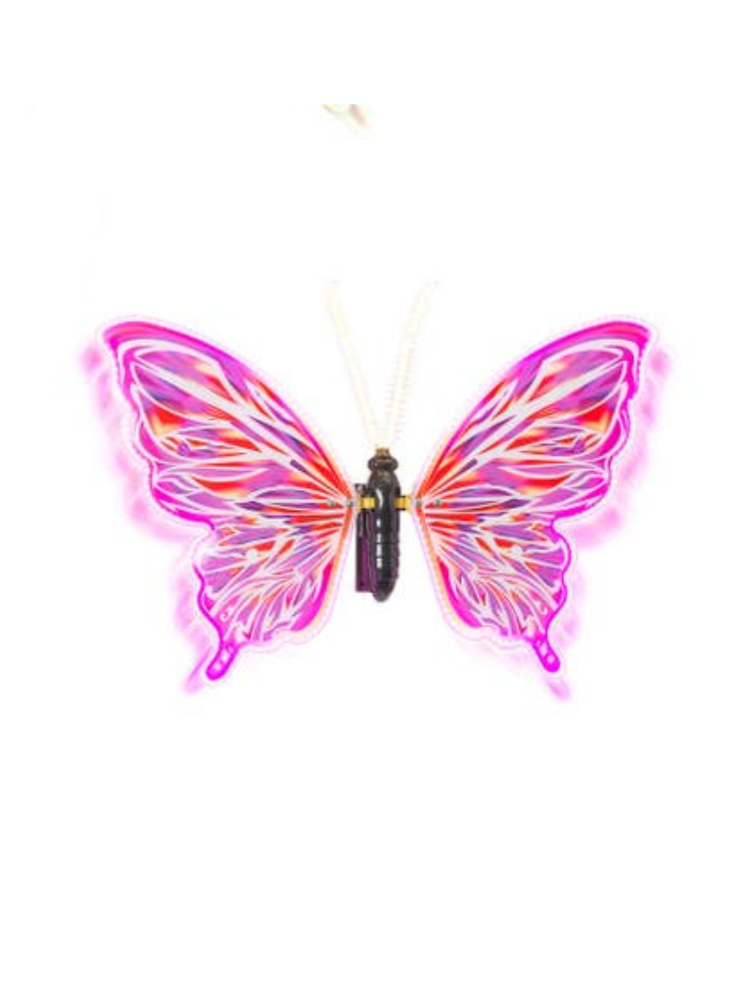 24"L Electric Lighted & Animated Butterfly with Wall Mount
