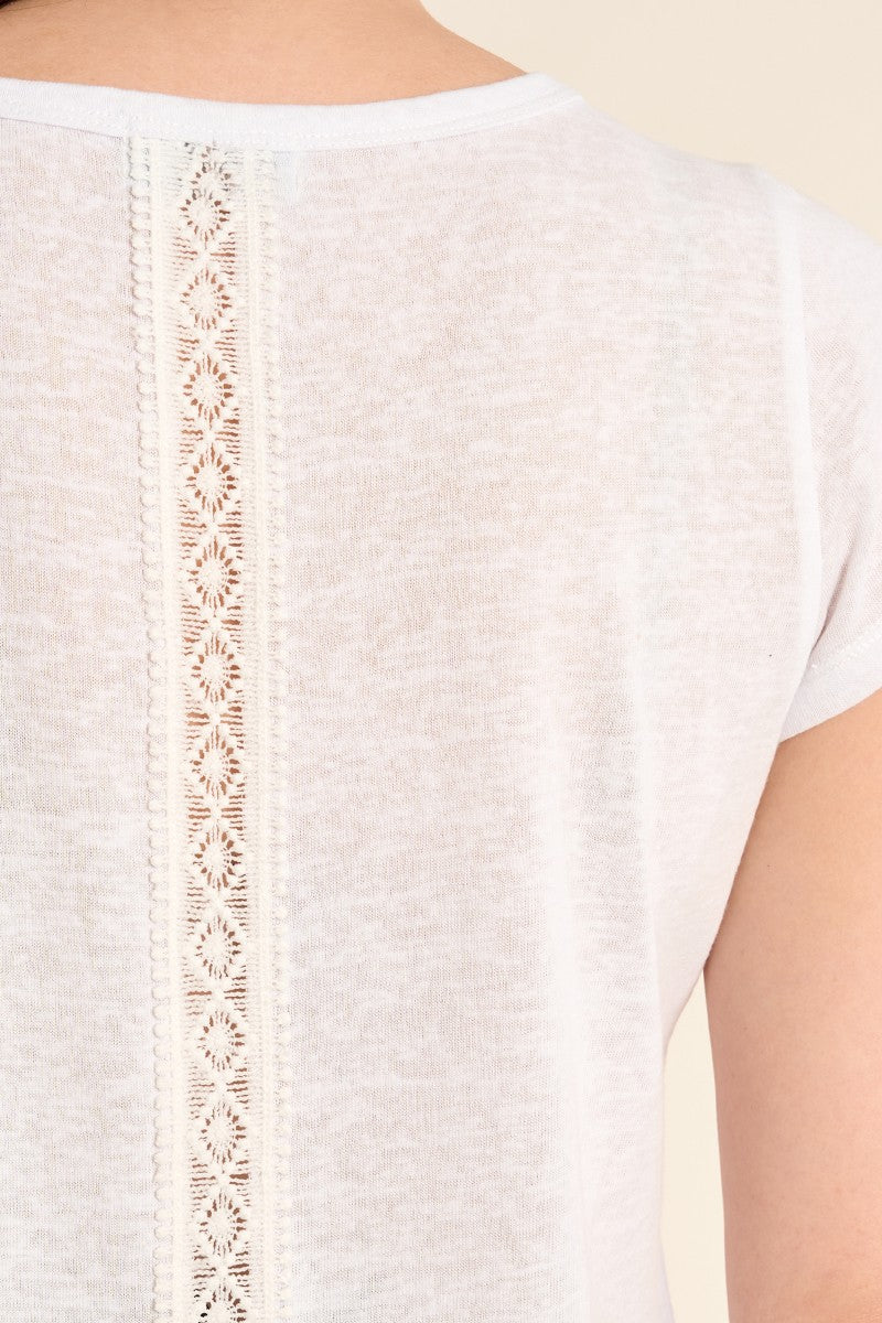 Adriana Ladies Knitted Tee
