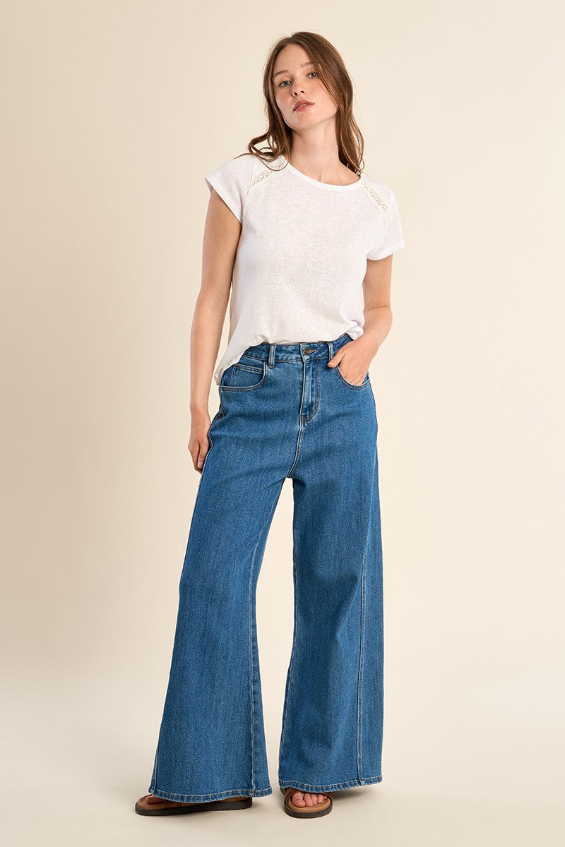Adriana Ladies Knitted Tee