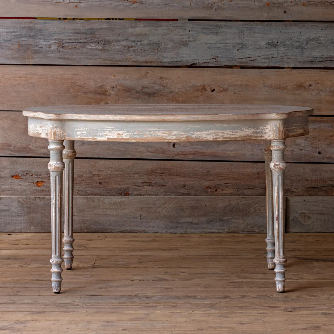 Beau Maison wooden dining table with a natural finish