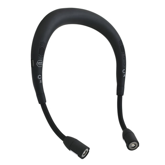 Buddy Beat Light hands-free speaker with LED lights in black