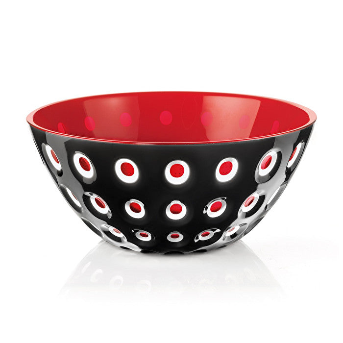 Round SAN bowl ø25 cm with three-color Guzzini technology in Le Murrine design