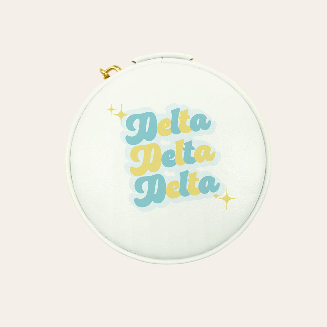 Sorority Travel Jewelry Case