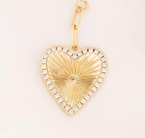Bag Charm Sweetheart - Sold Individually