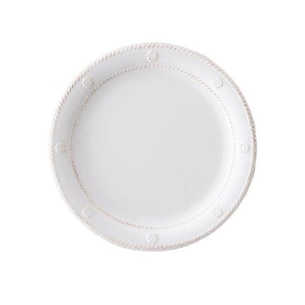 Berry & Thread melamine whitewash dessert plate with iconic motif pattern
